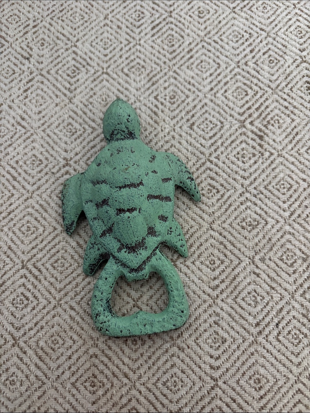Turtle decor - cast iron
